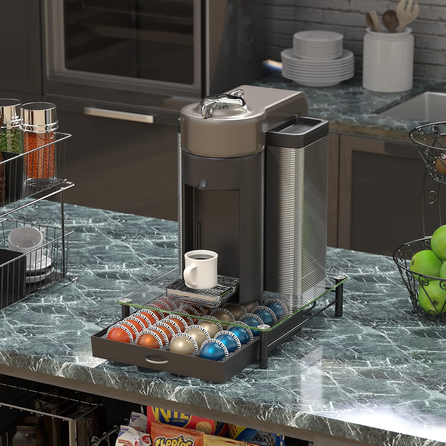 Detalle 2 de DecoBrothers Vertuo Pod Holder Drawer