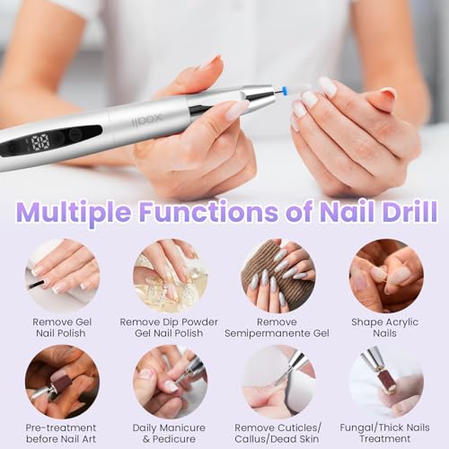 Thumbnail 5 de Xoali Torno de Uñas Profesional 35000rpm ⚡ Kit 13 en 1