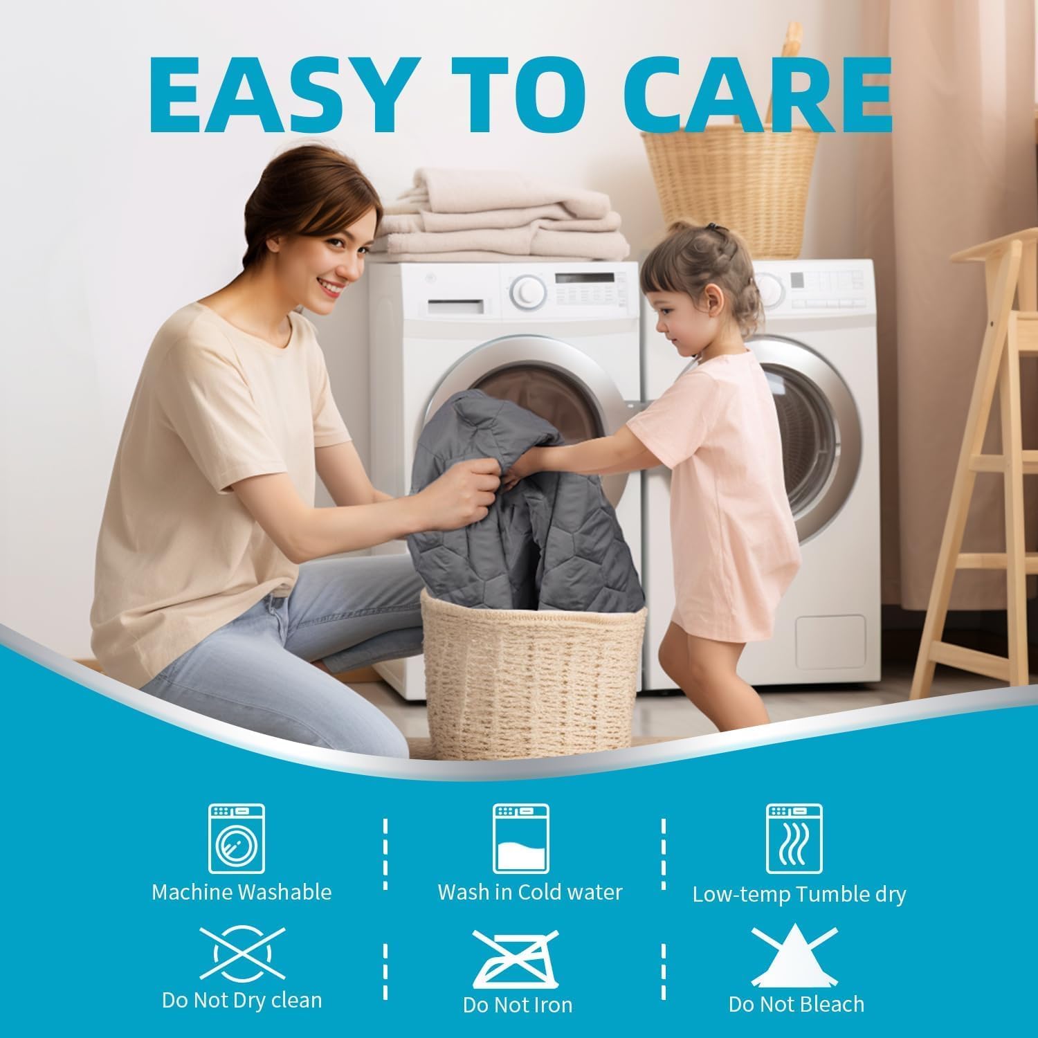 Detalle de Hapiclody King waterproof mattress protector