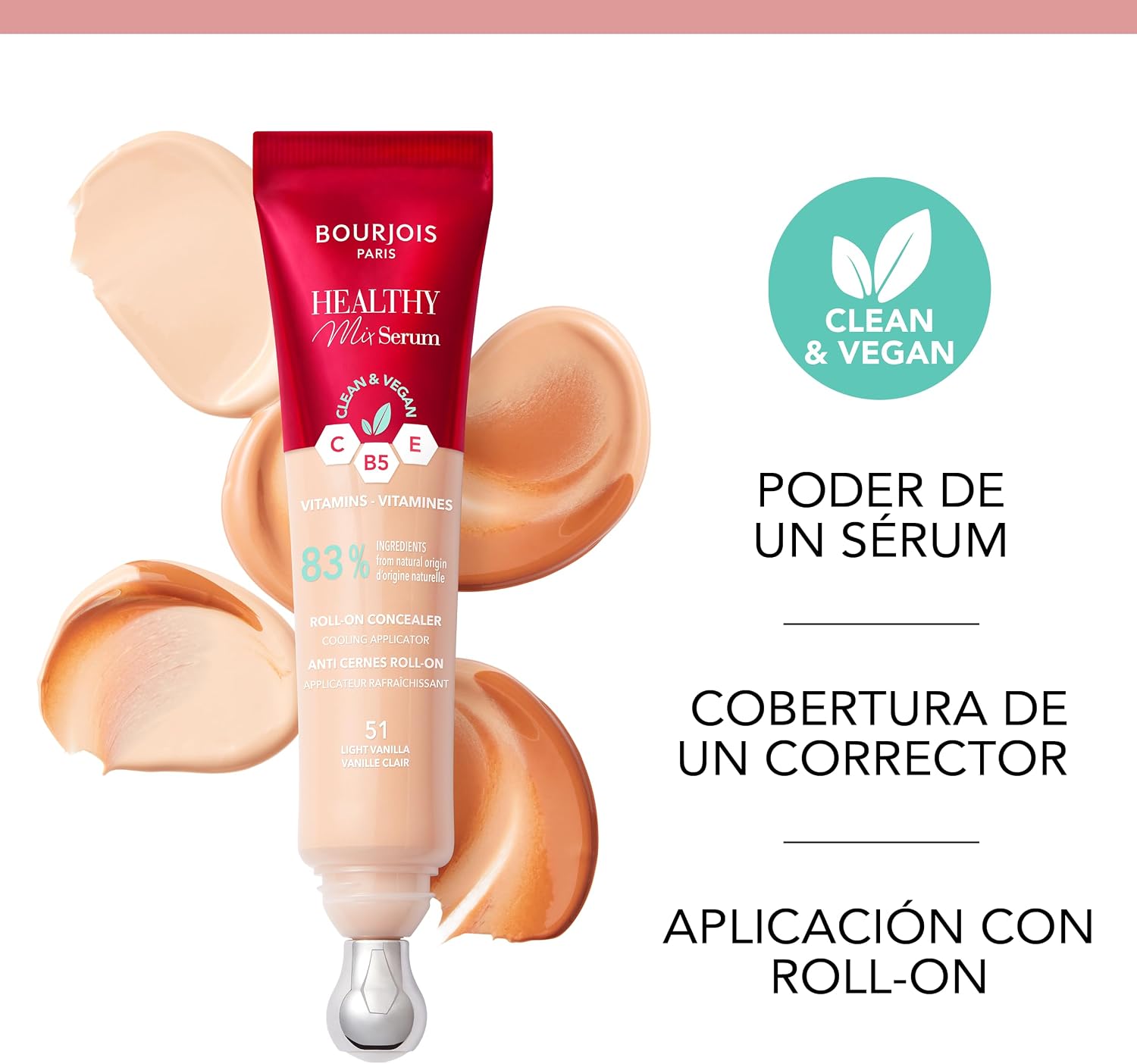 Thumbnail 2 de Bourjois Healthy Mix Serum Corrector 52 Beige 💧 11 ml