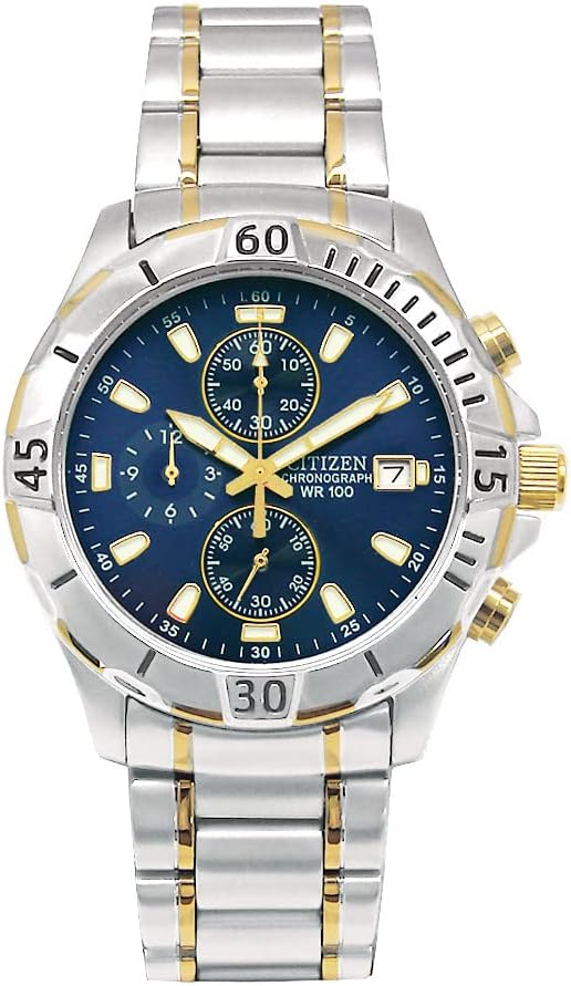 Citizen AN3394-59L Quartz Men's Watch in Two-Tone Stainless Steel