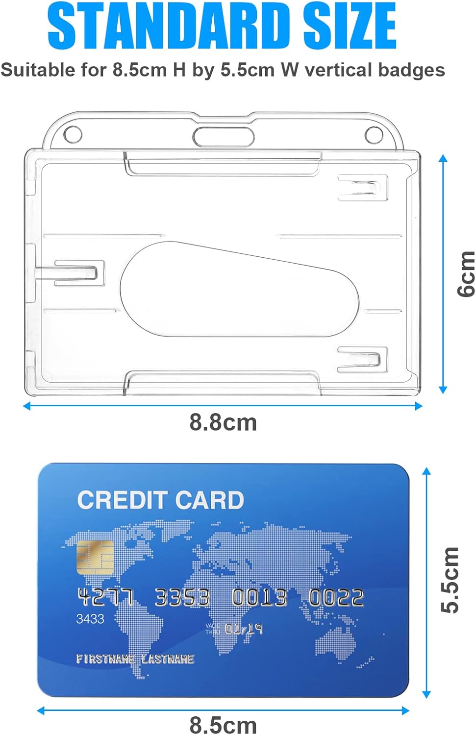 Thumbnail 1 de Vicloon Horizontal Card Holder 2pcs
