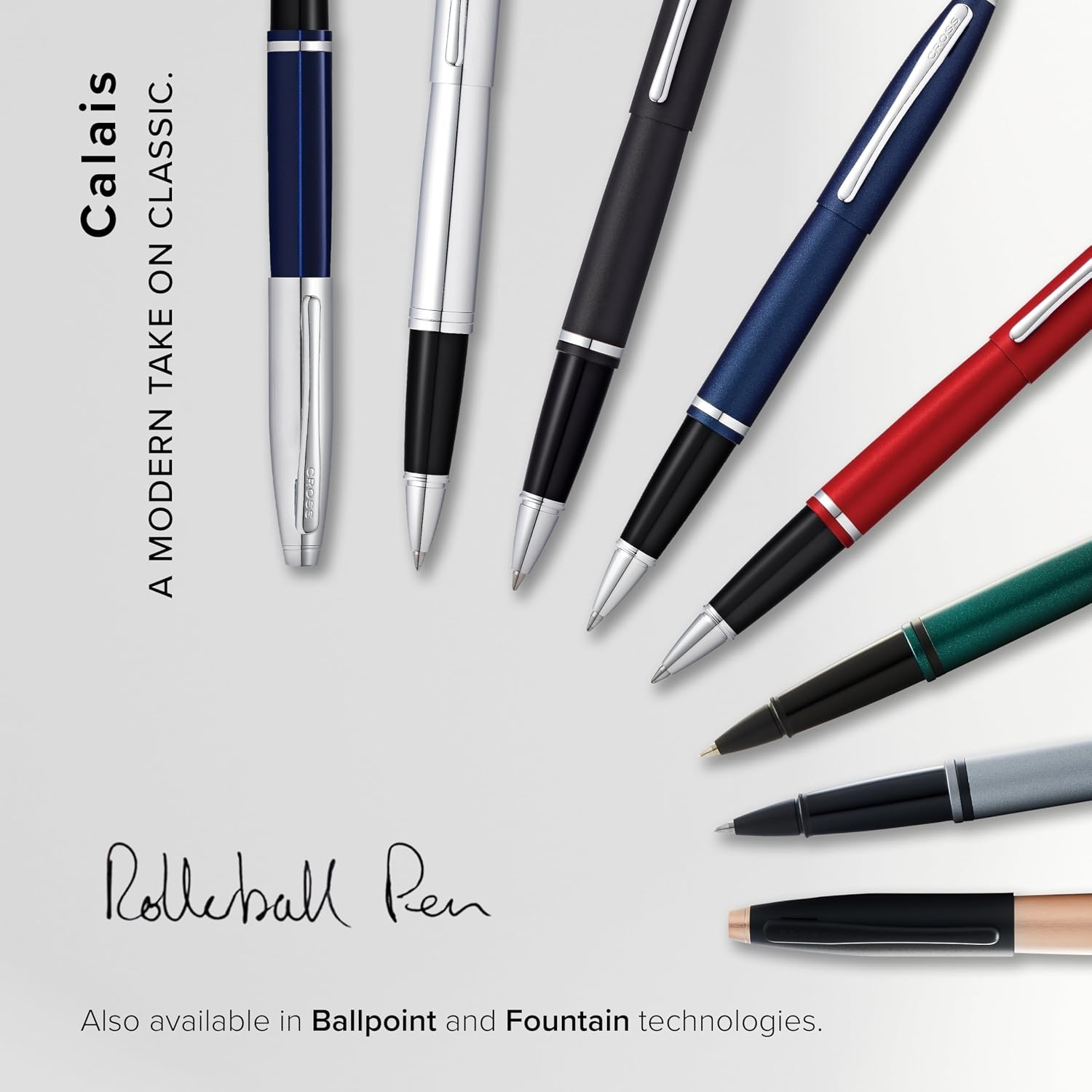 Detalle de クロス カレイ NAT0115-14 マットブラック セレクチップローラーボール 真鍮ベース
