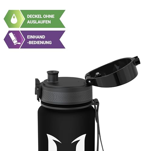 Detalle 2 de Sparrow Trinkflasche Sport 750 ml – BPA-frei, Tritan Copolyester, 1-Klick Deckel