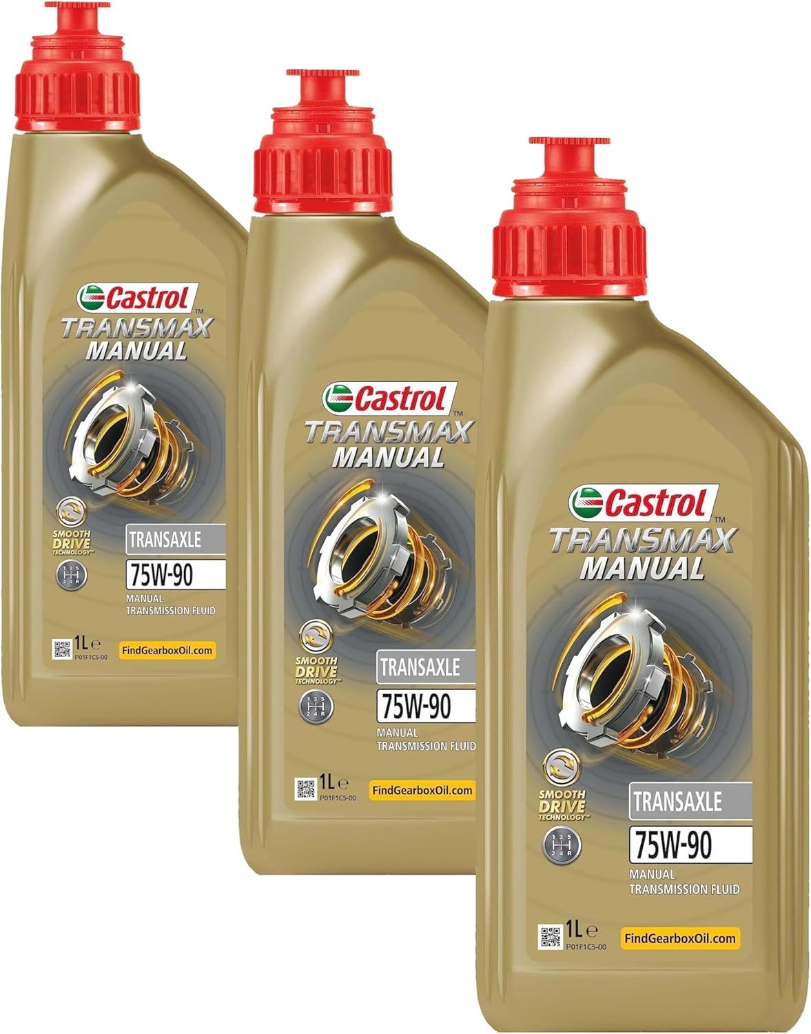 Detalle 1 de Castrol TRANSMAX Manual Transaxle 75W-90 Getriebeöl – 1L