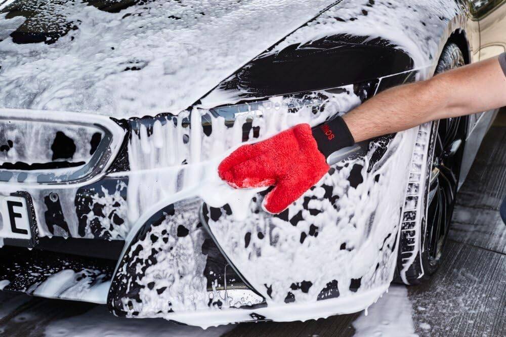 Thumbnail 5 de SONAX Microfaser WaschHandschuh (1 Stück) – schonende Reinigung für Lack, Glas und Kunststoffoberflächen