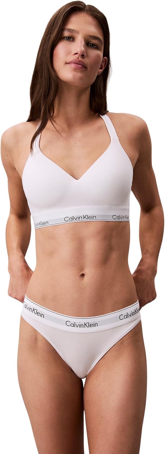 Detalle de Calvin Klein Women’s Lift Bralette with Logo Band