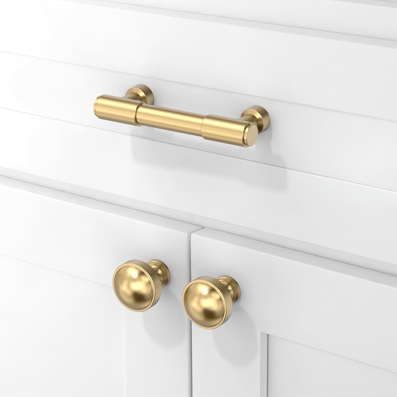 Detalle de Asimerdeco Cabinet Pulls, 3-Inch Center-to-Center