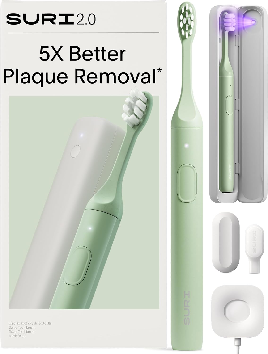 Detalle de SURI 2.0 Sonic Toothbrush 40+ Day 🦷