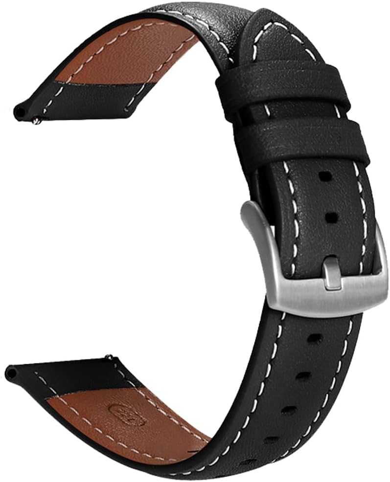 Detalle de BYISYUE leather watch strap 20mm