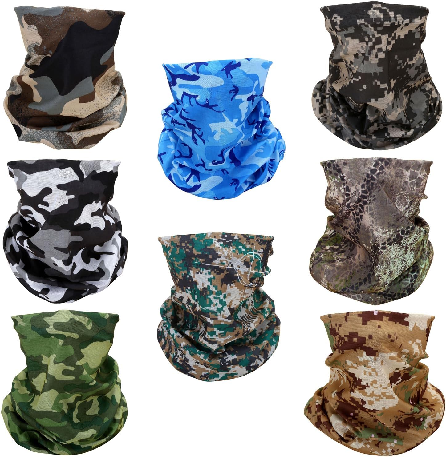 Thumbnail 6 de SMEHCF multipurpose bandanas, 8 pack