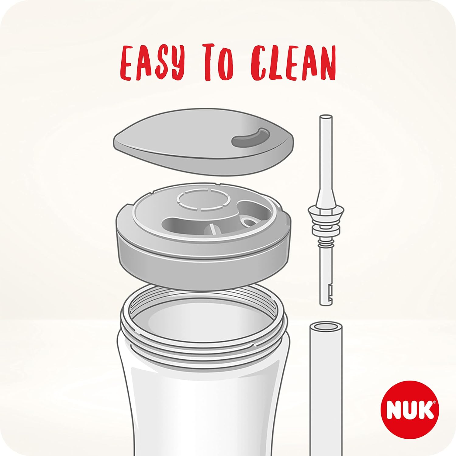 Thumbnail 5 de NUK Action Cup 230ml toddler cup