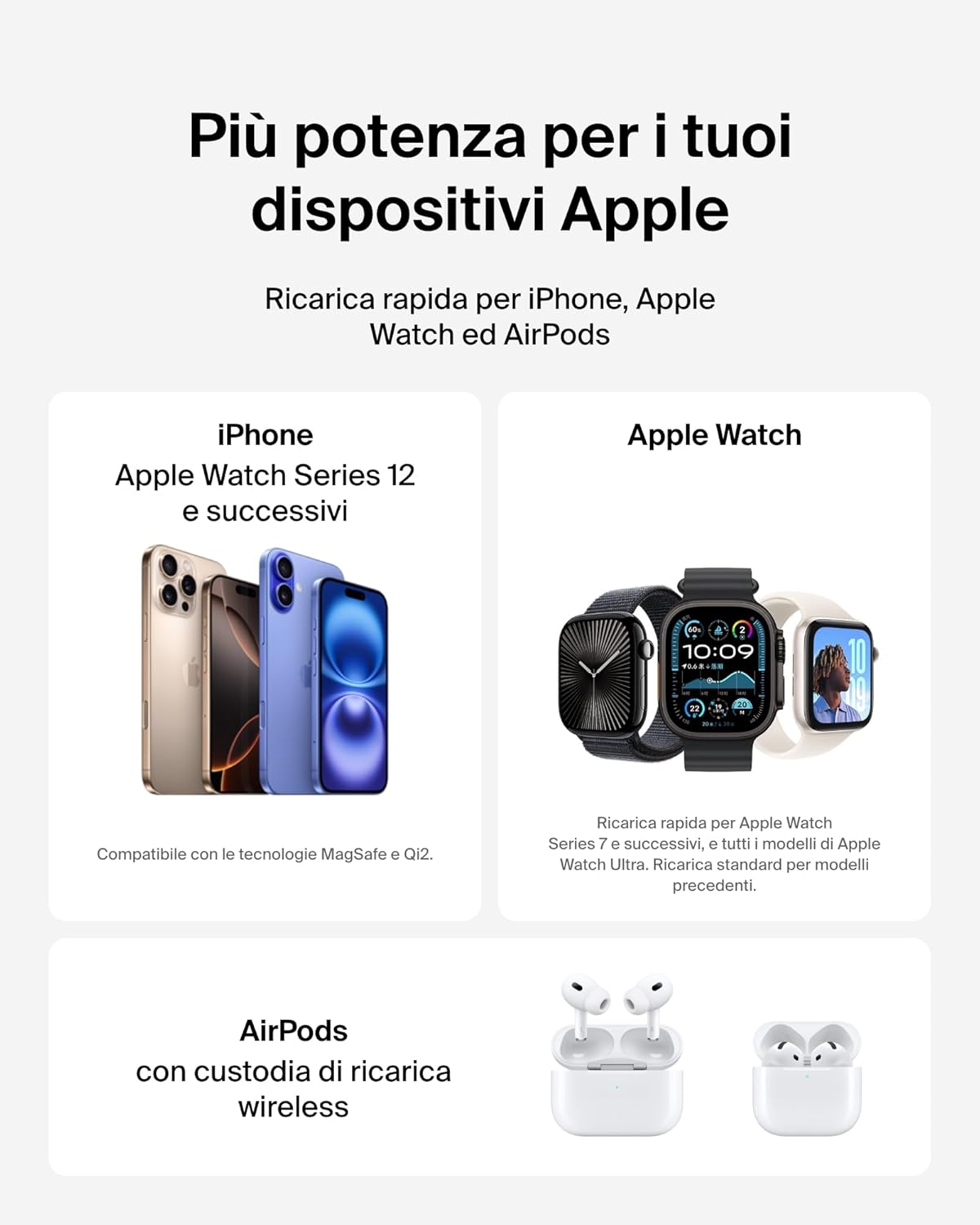 Thumbnail 5 de Belkin BoostCharge 3 in 1 MagSafe 15W 36W