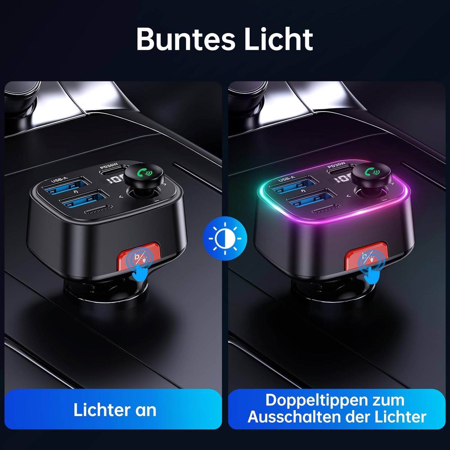 Detalle de Syncwire FM Transmitter 48W Auto