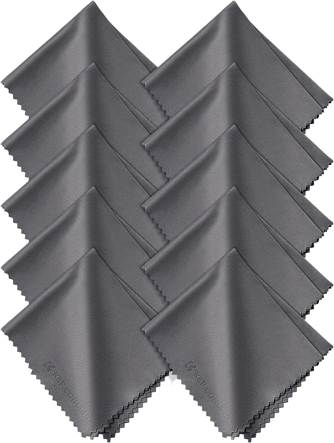 K&F CONCEPT 10 chiffons microfibre pour optique