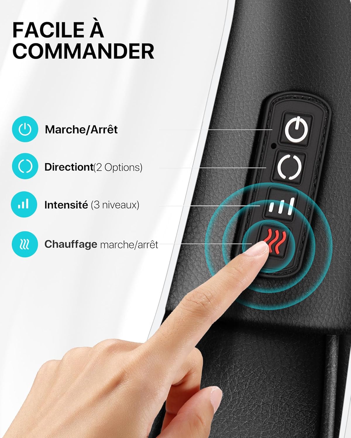Detalle de ALLJOY Masseur Cervical 3D 8 nœuds