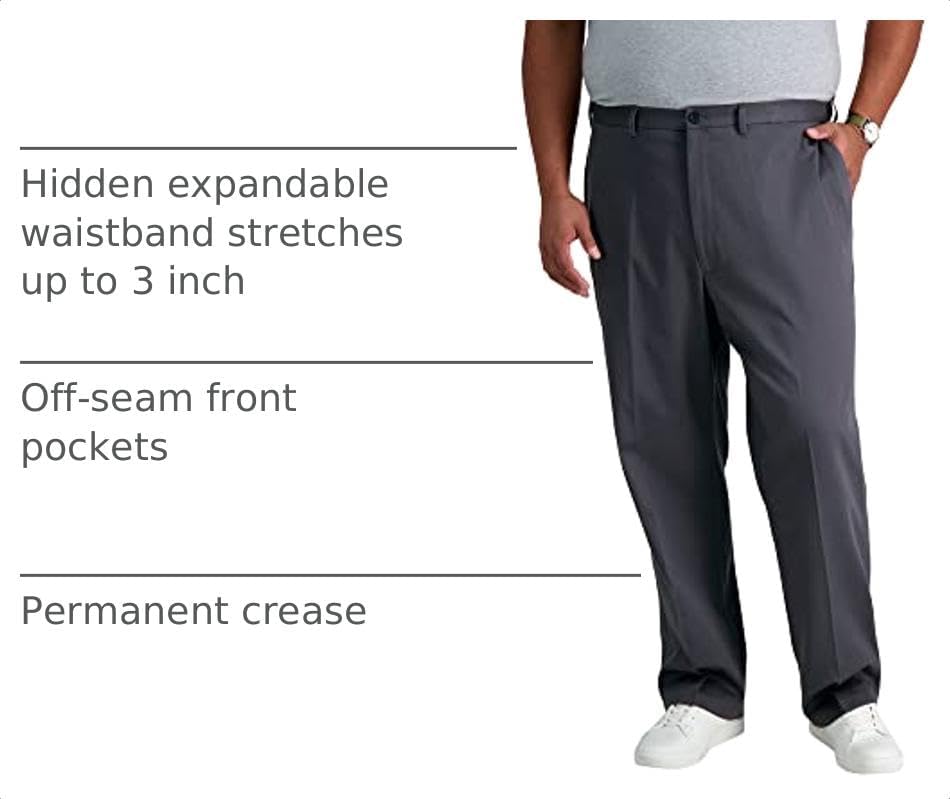 Detalle 2 de Haggar No Iron Khaki Classic Fit Pant