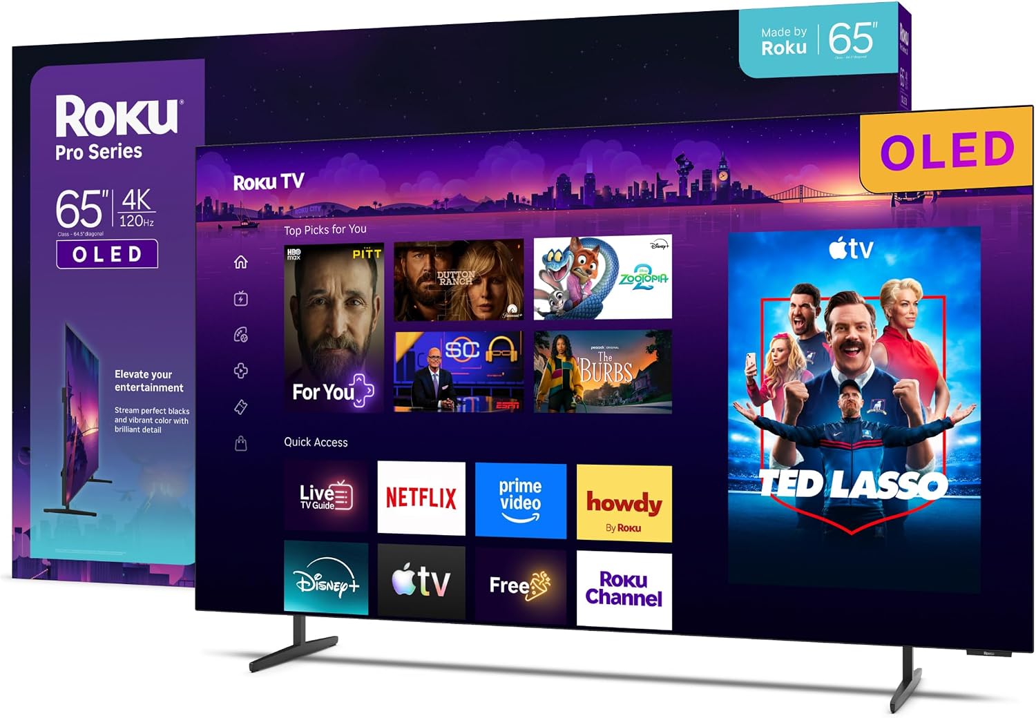 Detalle de Roku 65-Inch OLED TV