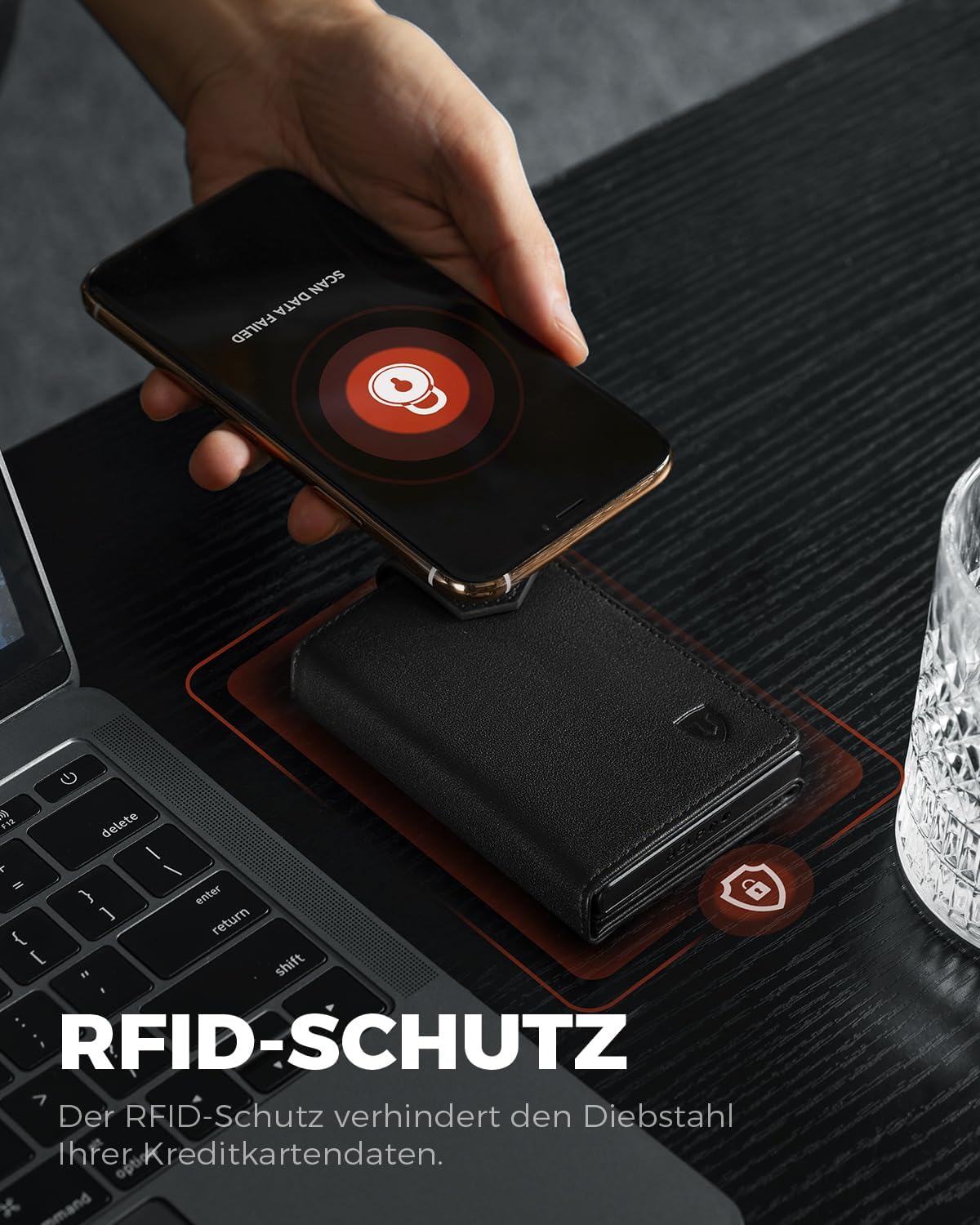 Thumbnail 5 de LORZOR Kartenetui Herren Slim Wallet