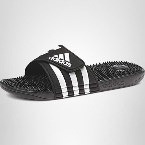 Thumbnail 10 de adidas Adissage Slides Unisex – Core Black / Gold Metallic, Größe 37 EU