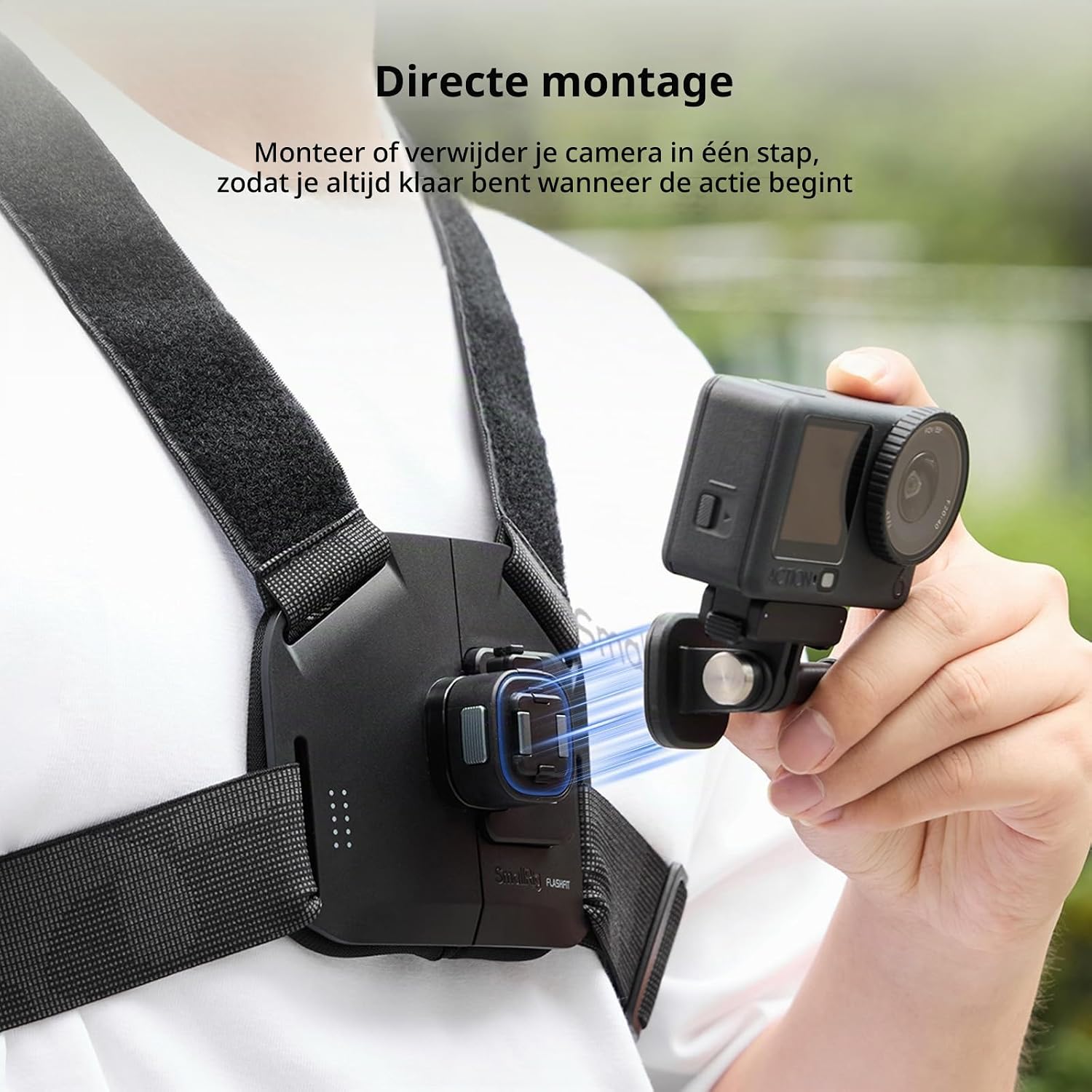Thumbnail 1 de SMALLRIG 6305 borstbevestiging voor DJI Osmo Action 6 / Nano