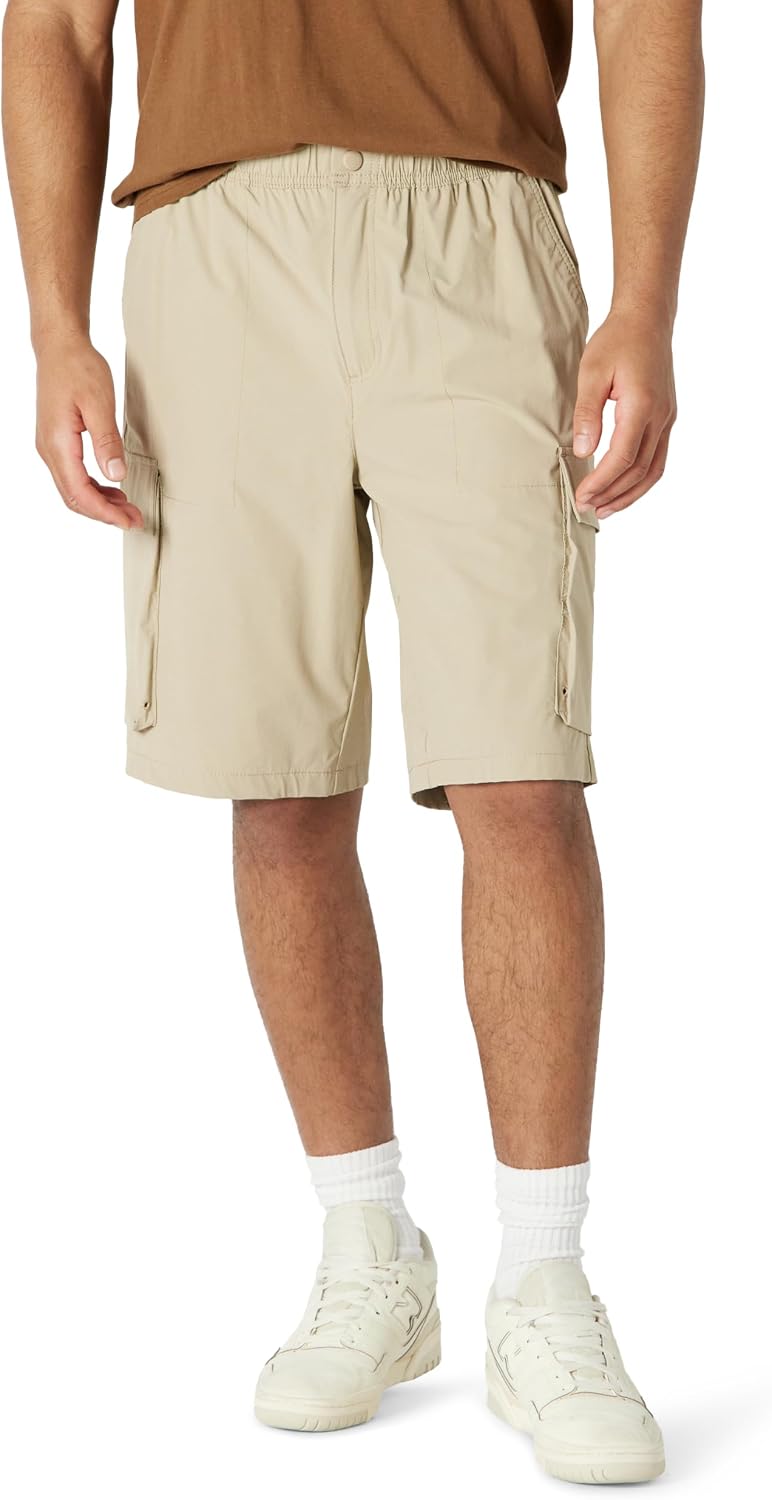 Detalle de Amazon Essentials Men's Loose-Fit 11" Cargo Shorts
