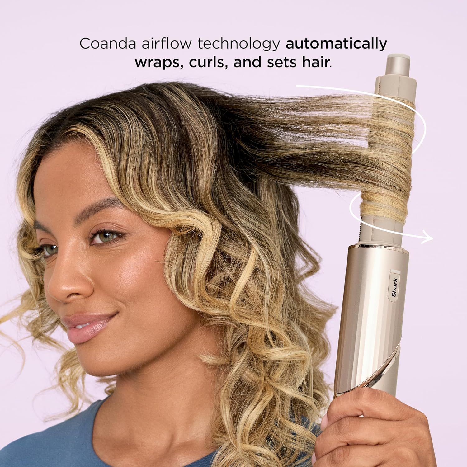 Thumbnail 3 de Shark FlexStyle Air Styling & Drying System (HD435) multi-styler with auto-wrap curlers