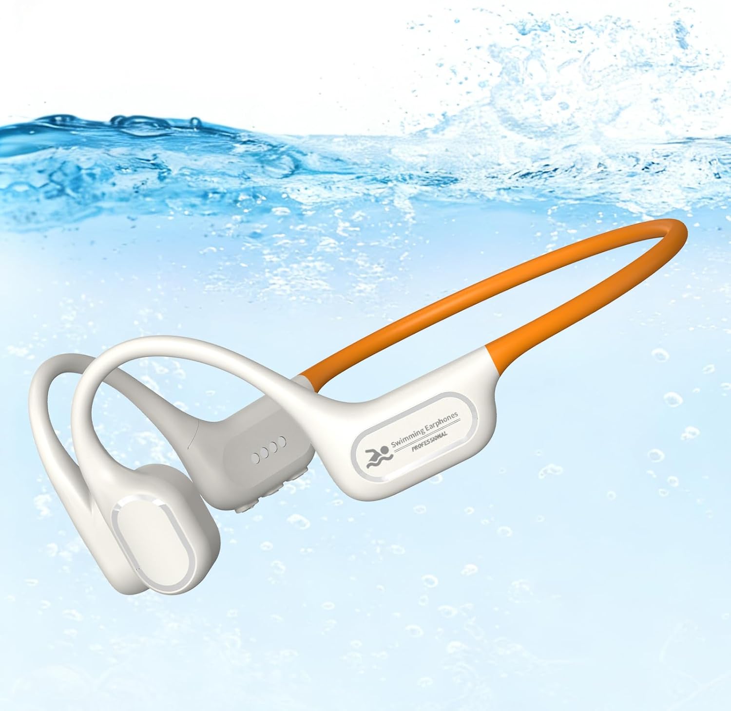 Soft Liquid Silicone Bone Conduction Headphones 32GB