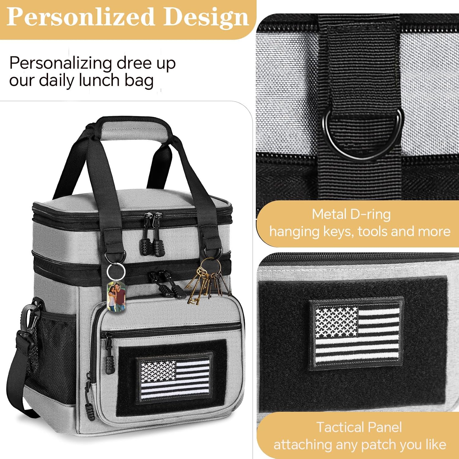 Detalle de GLENKEY Insulated Lunch Bag 16L