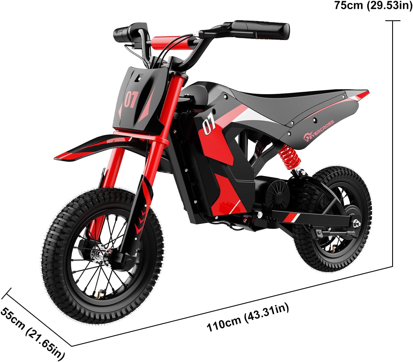 Thumbnail 6 de EVERCROSS EV12M Elektro-Motorrad für Kinder (300 W, 3 Geschwindigkeitsmodi, bis 15 km Reichweite)