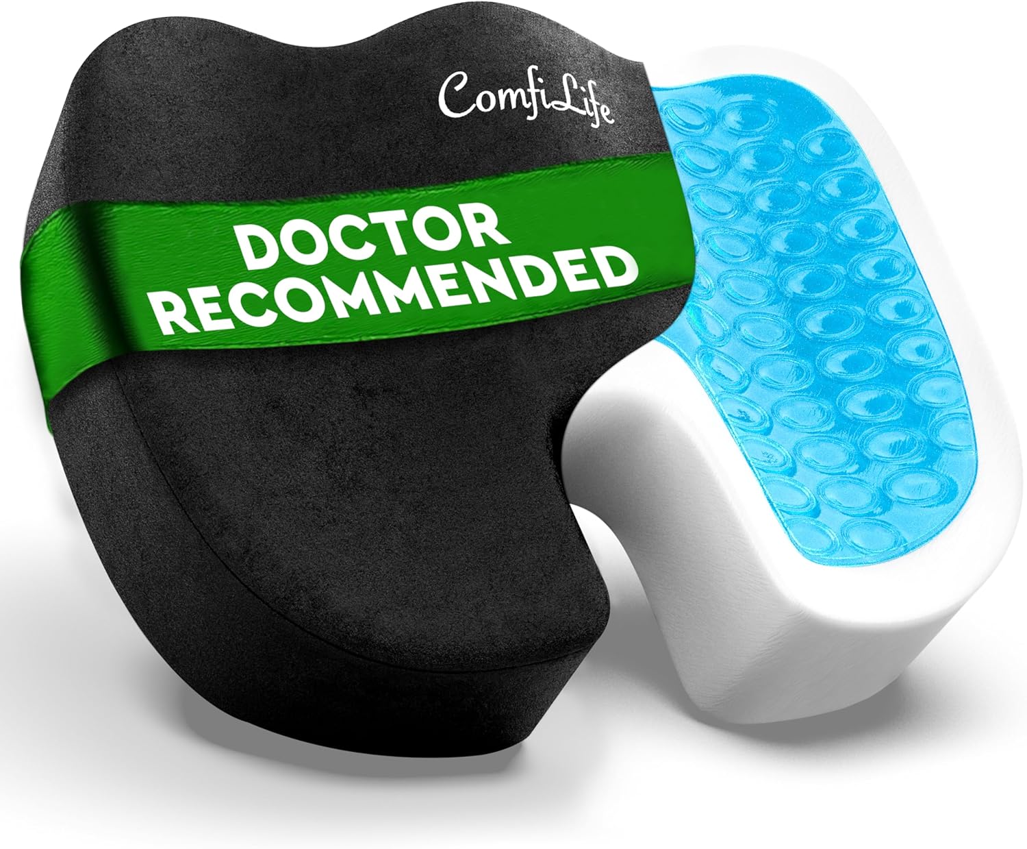 Detalle de ComfiLife Coccyx Cushion 1️⃣ Gel Memory Foam