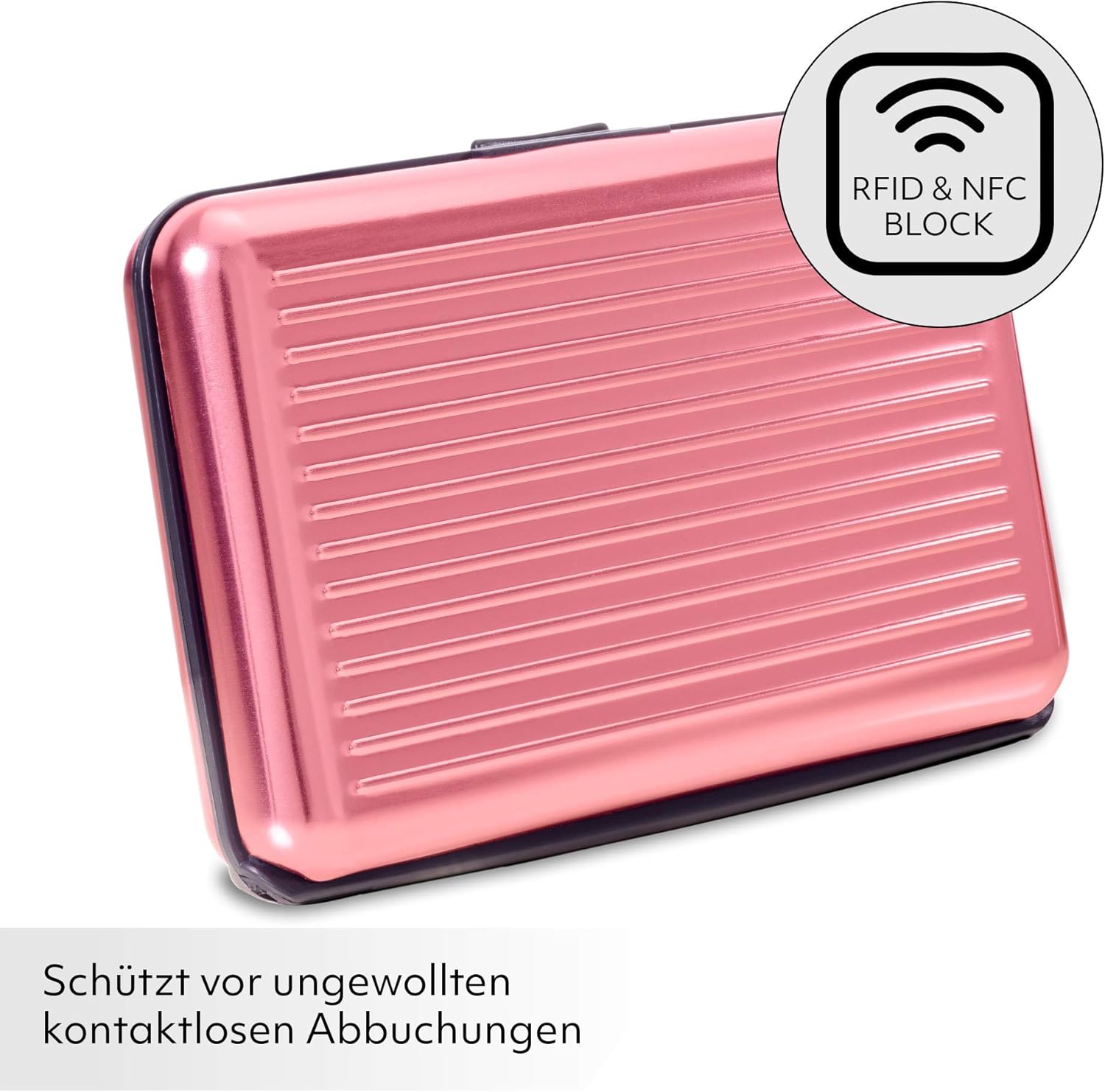 Thumbnail 3 de VALLET Étui pour cartes de crédit en aluminium avec protection RFID/NFC