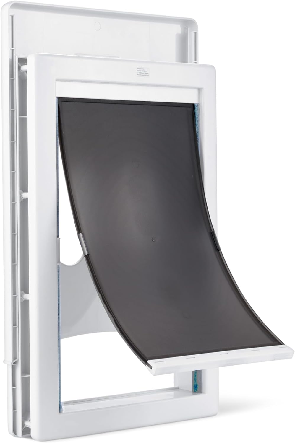 Detalle de Amazon Basics Adjustable Plastic Dog and Cat Door, Medium