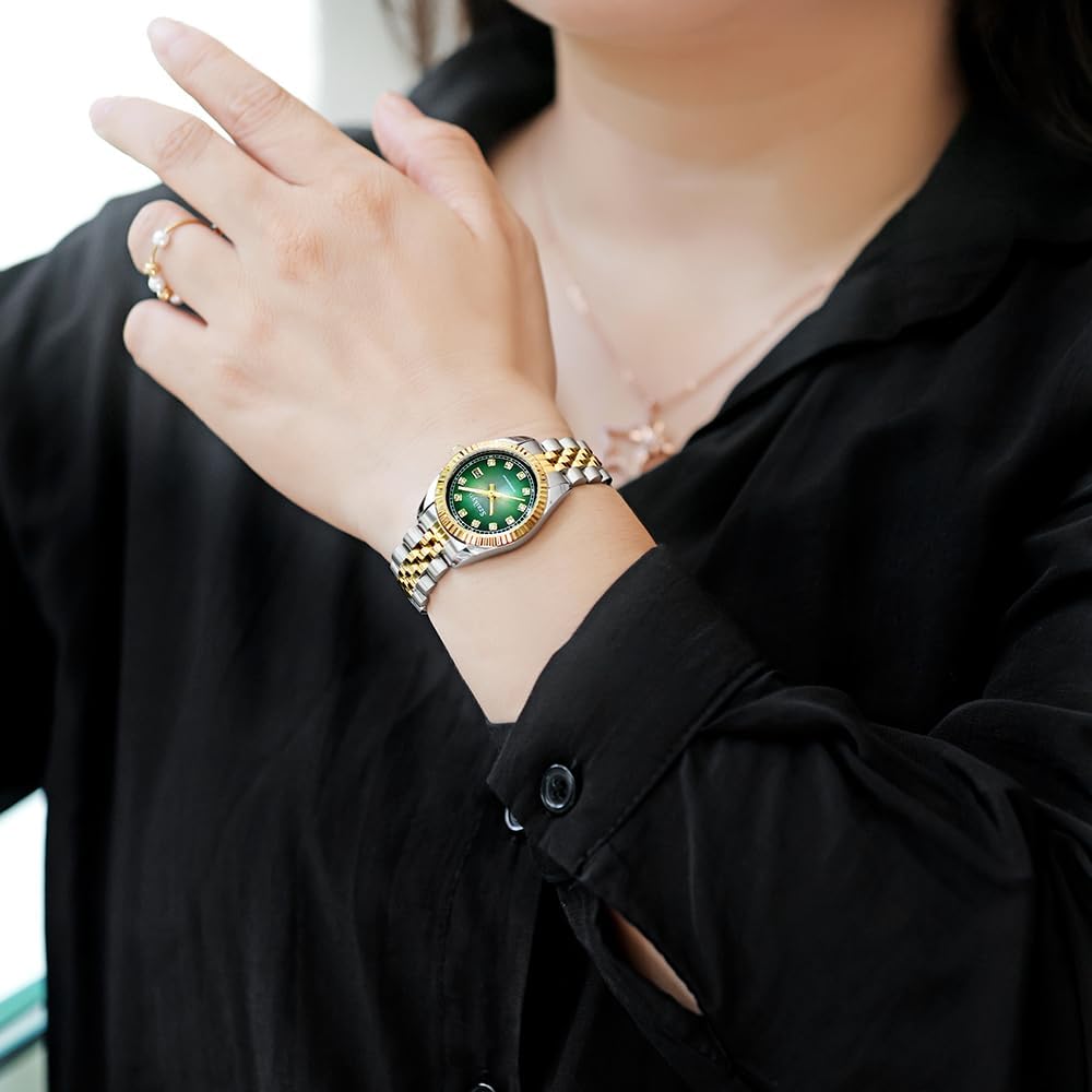 Thumbnail 1 de Szaikyri Montre Femme Classique avec Bande De Stainless Solide – Été 2024