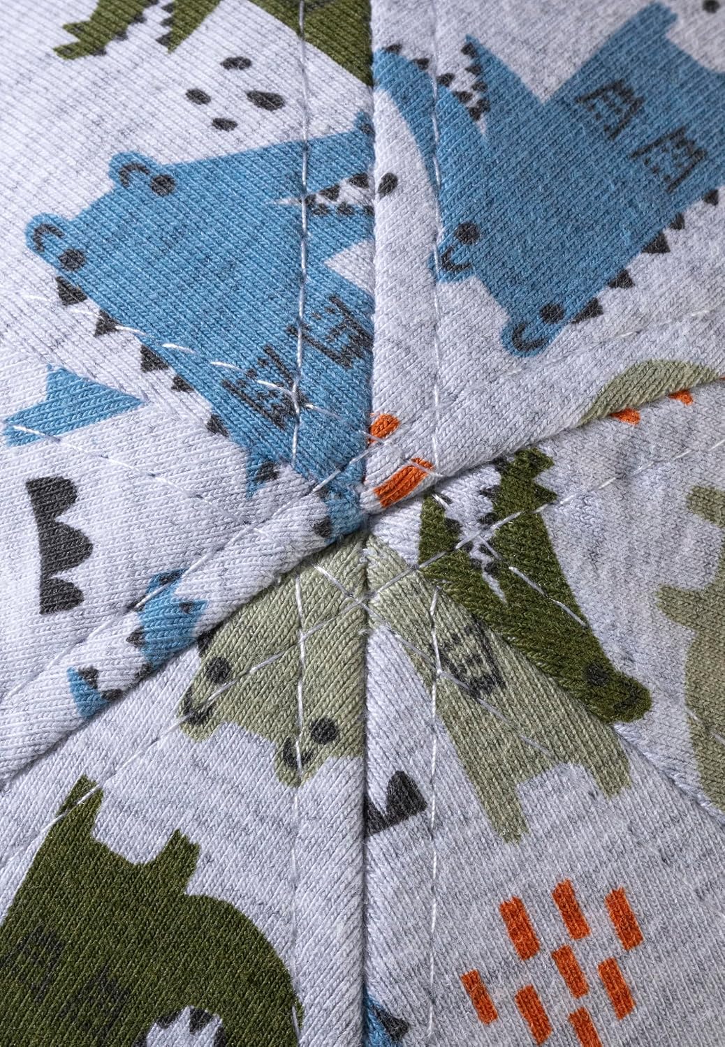 Detalle de Sterntaler Basecap Krokodile – Jungen Baseball Cap aus Melange-Singlejersey mit UV-Schutz 50+