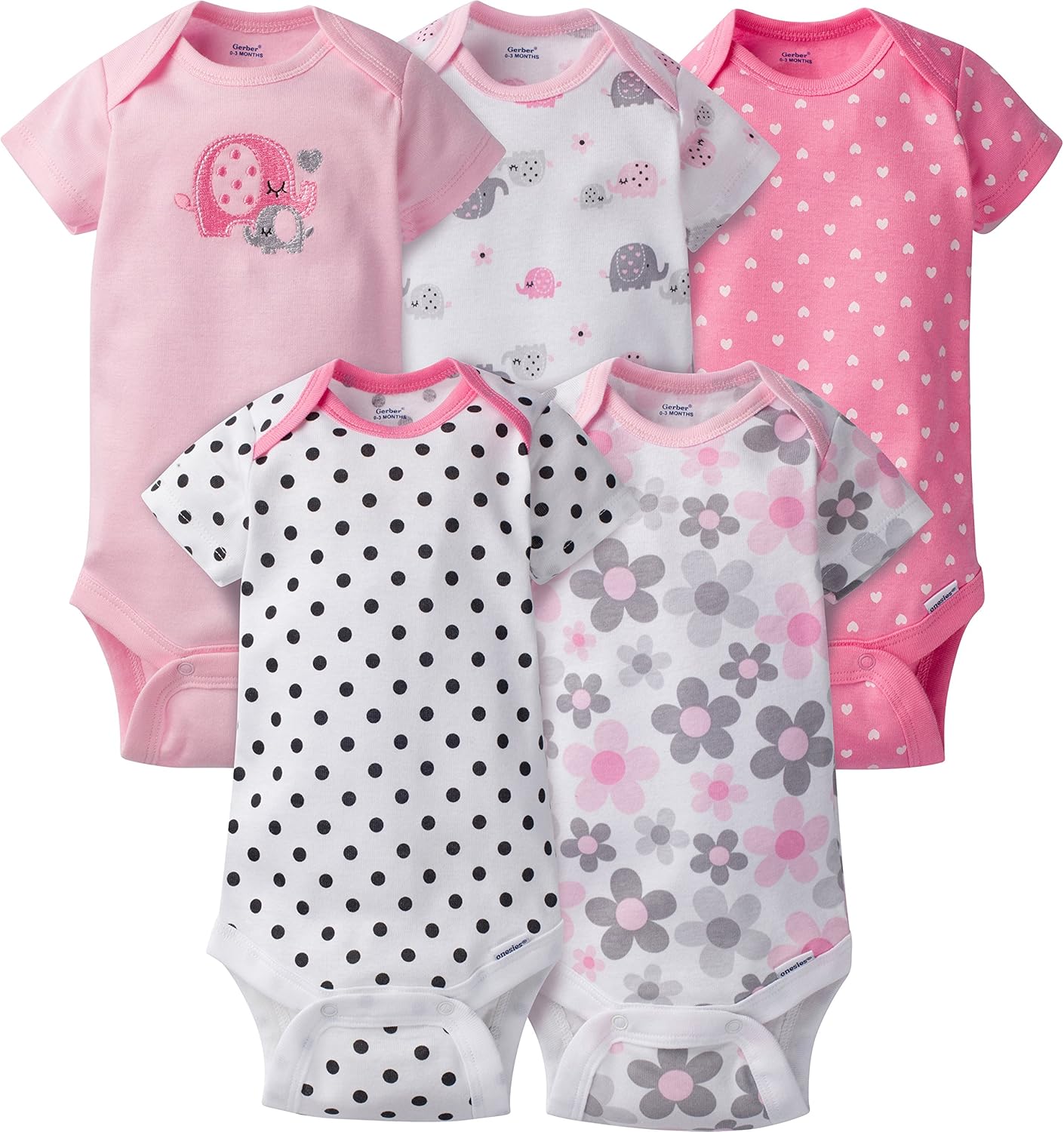 Thumbnail 6 de Gerber 5-Pack Variety Onesies Bodysuits Foot Bébé garçon (Lot de 5)