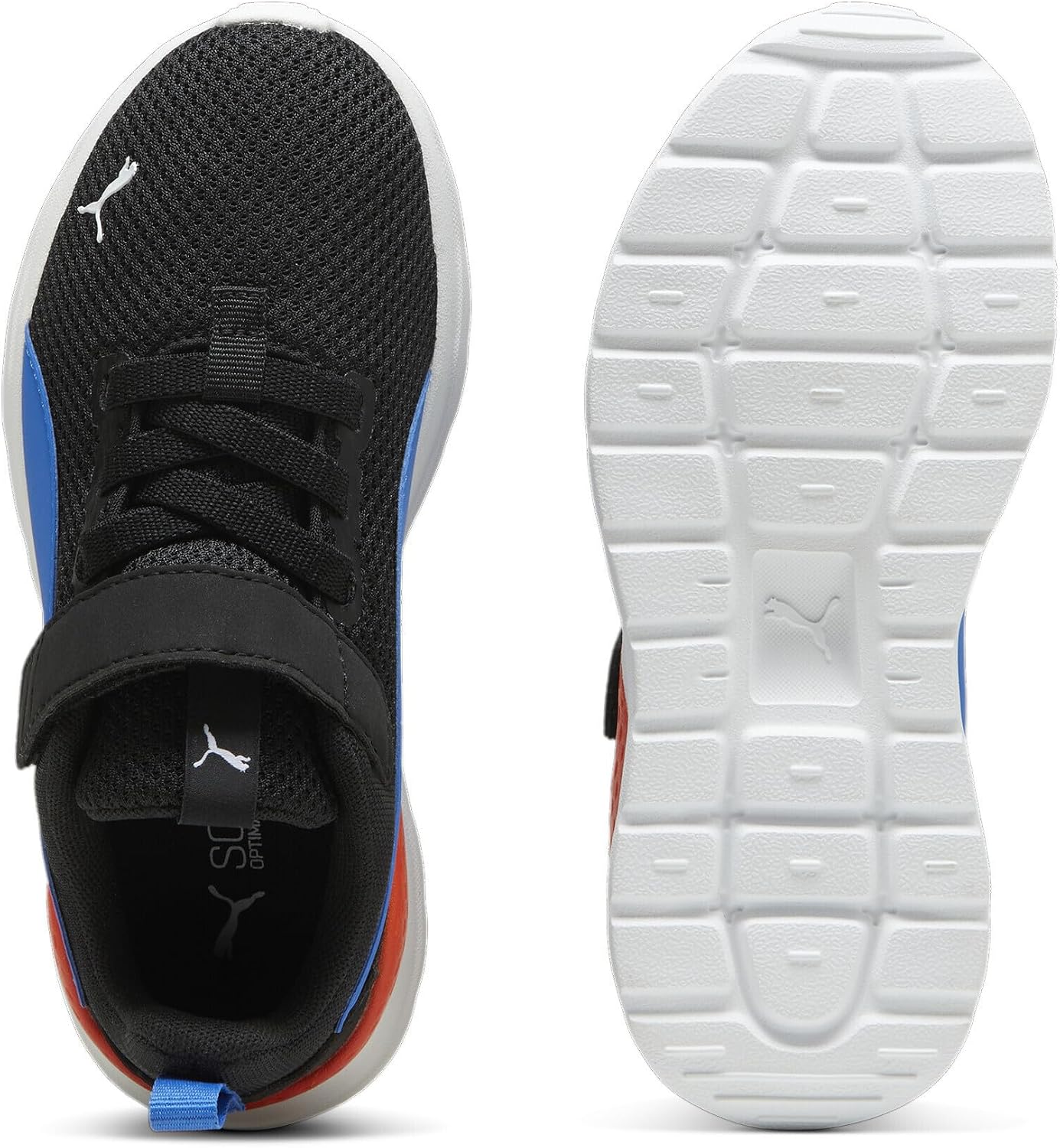 Thumbnail 3 de PUMA Kinder Anzarun Lite Sneaker Gr. 35 – Schwarz mit Hyperlink Blau/White/Redmazing