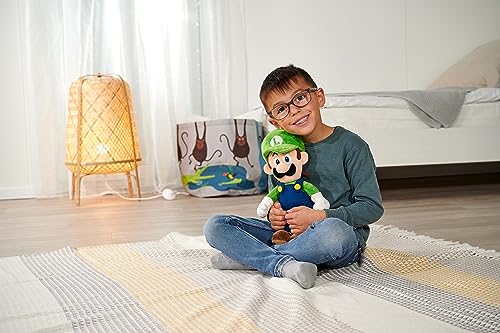 Thumbnail 1 de Simba Luigi Mario peluche 30 cm