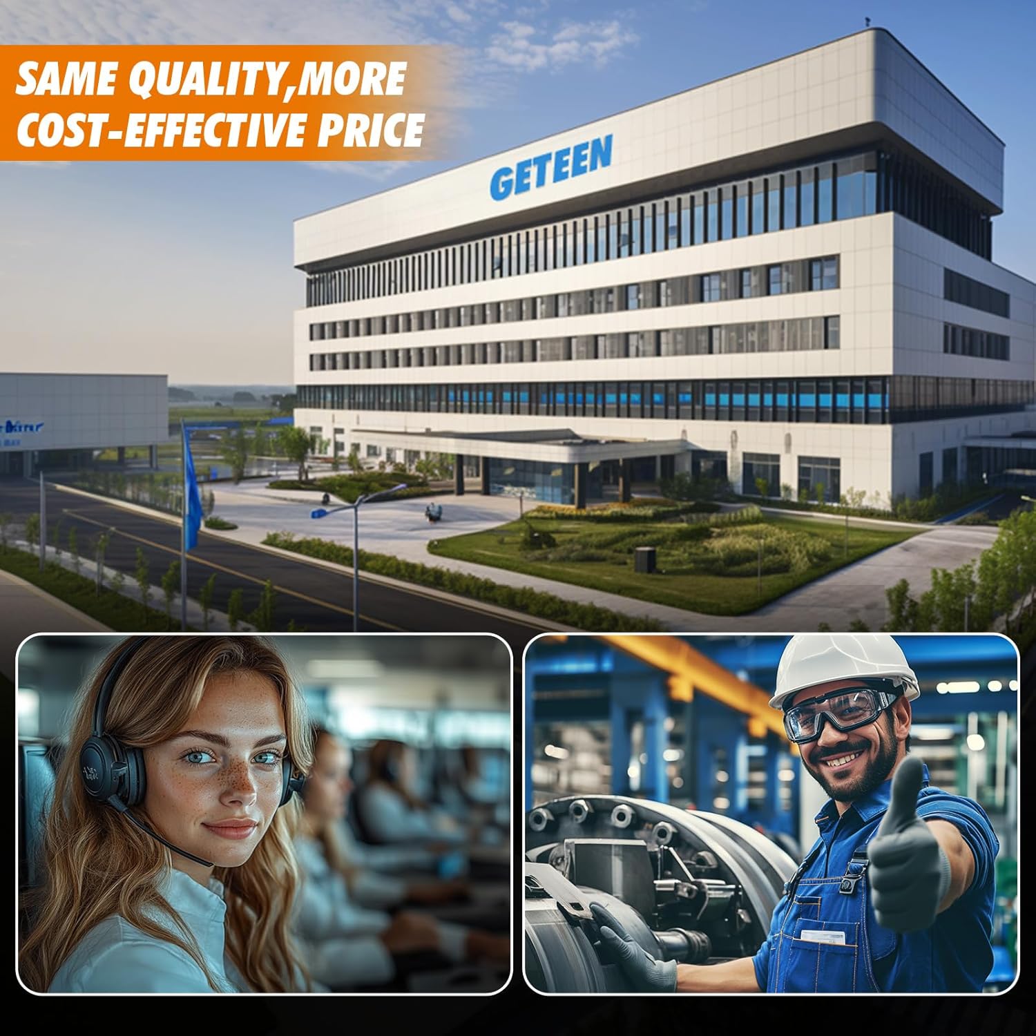 Thumbnail 6 de Geteen GT25073B Adjustable Trailer Hitch Ball Mount for 2.5" Receiver (Tri-Ball, 7" Drop, up to 15,000 GTW)