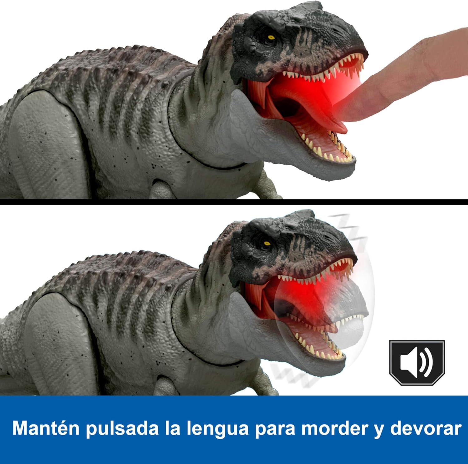 Thumbnail 2 de Jurassic World Mattel T-Rex Power Devour con Luces y Sonidos 🦖