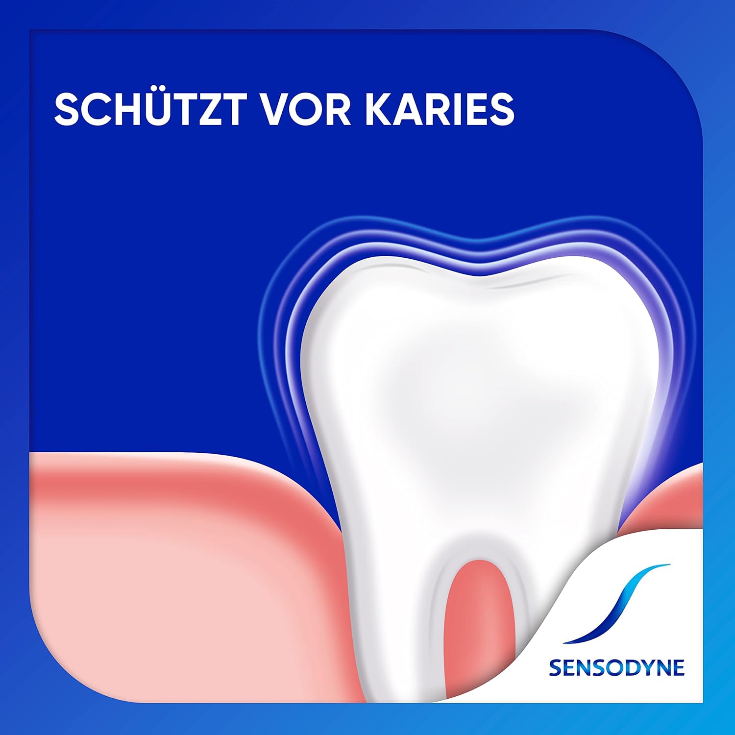 Detalle de Sensodyne Sensitiv Fluorid Zahnpasta 75 ml – tägliche Prophylaxe bei schmerzempfindlichen Zähnen