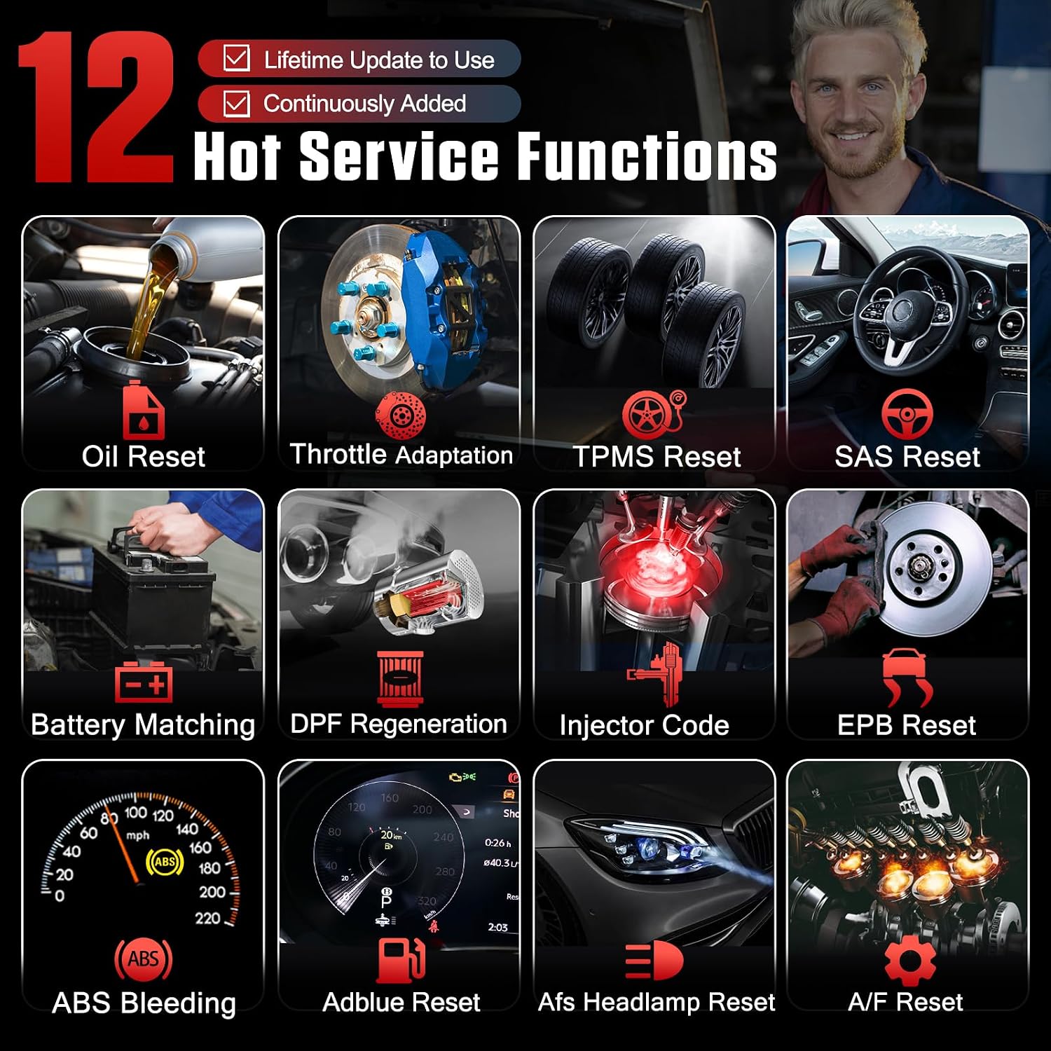 Thumbnail 3 de LAUNCH OBD2 scanner CRP129I V2.0