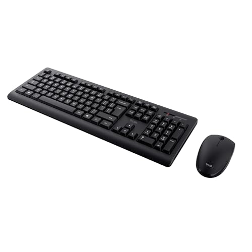 Thumbnail 10 de Trust Primo Set Tastiera e Mouse Wireless Italiano QWERTY Nero: efficienza, libertà e design affidabile