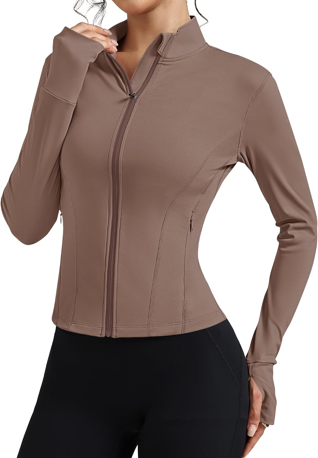 Thumbnail 6 de Women's Workout Jacket in Polyester-Spandex