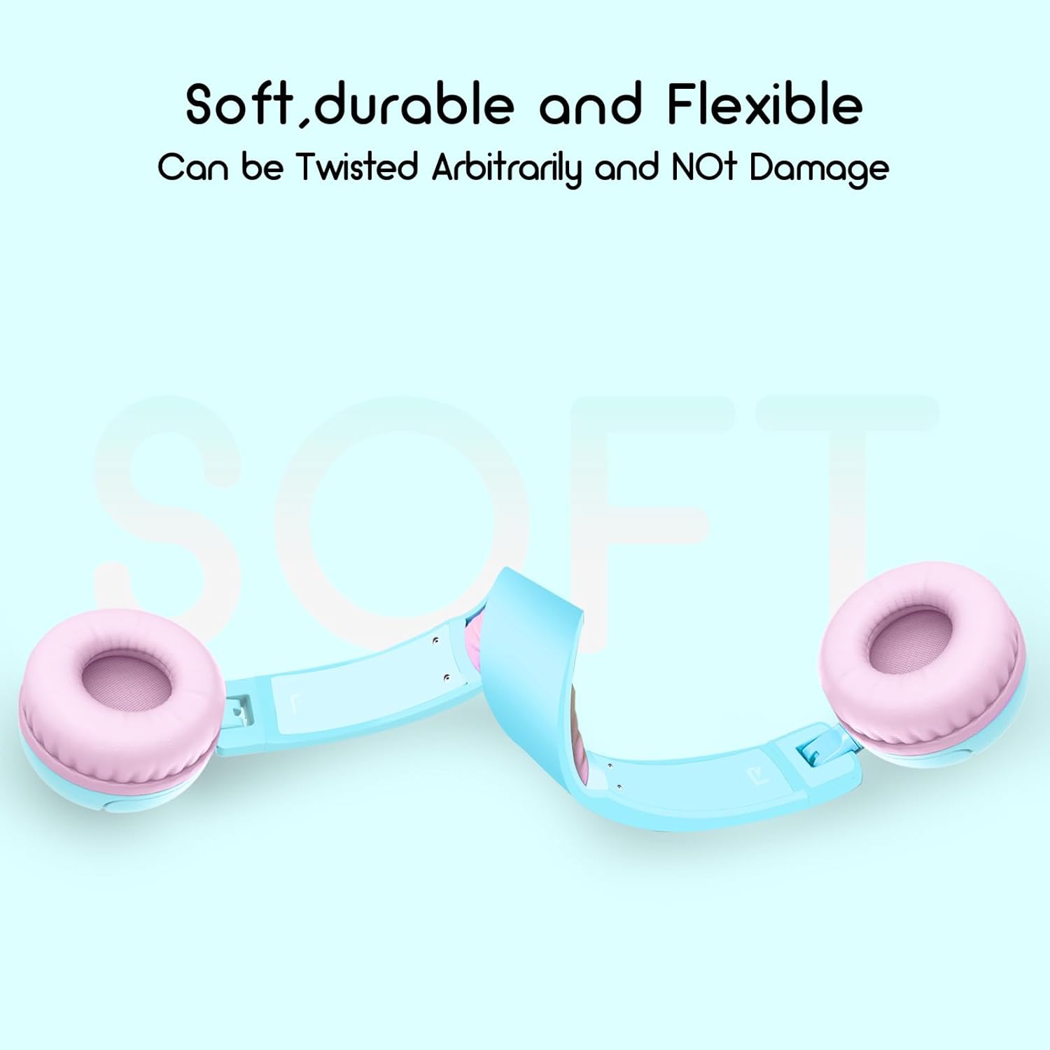 Thumbnail 2 de IMYB Kids Headphones V1 Foldable Wired (On-Ear) – safe-volume design for kids