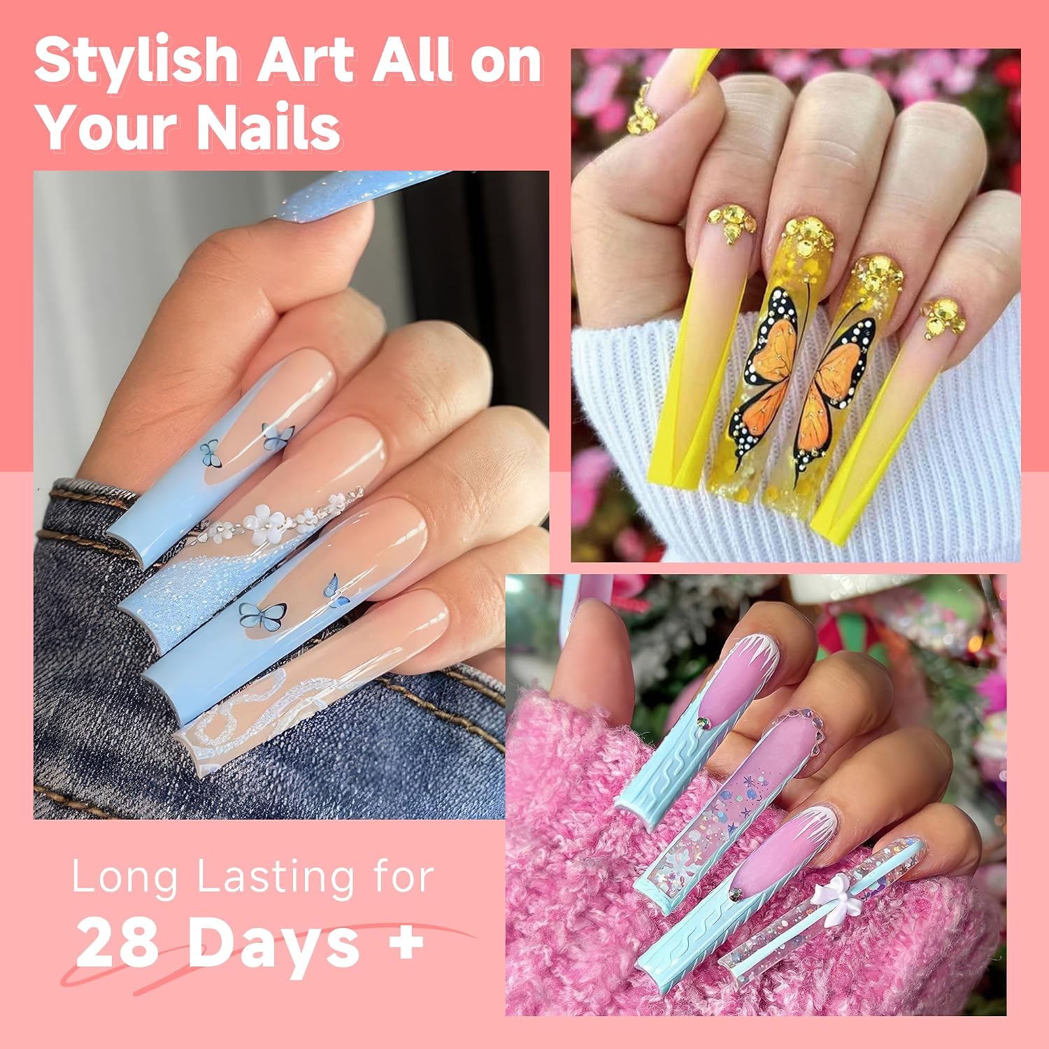 Detalle 2 de UNA GELLA Nail Tips, 3XL