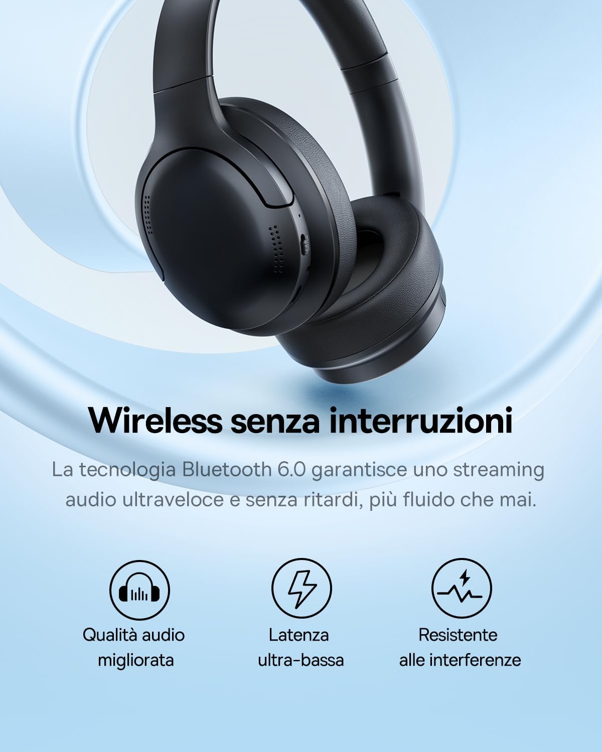 Thumbnail 4 de Baseus BH1 Lite Cuffie Bluetooth 80 Ore 📢