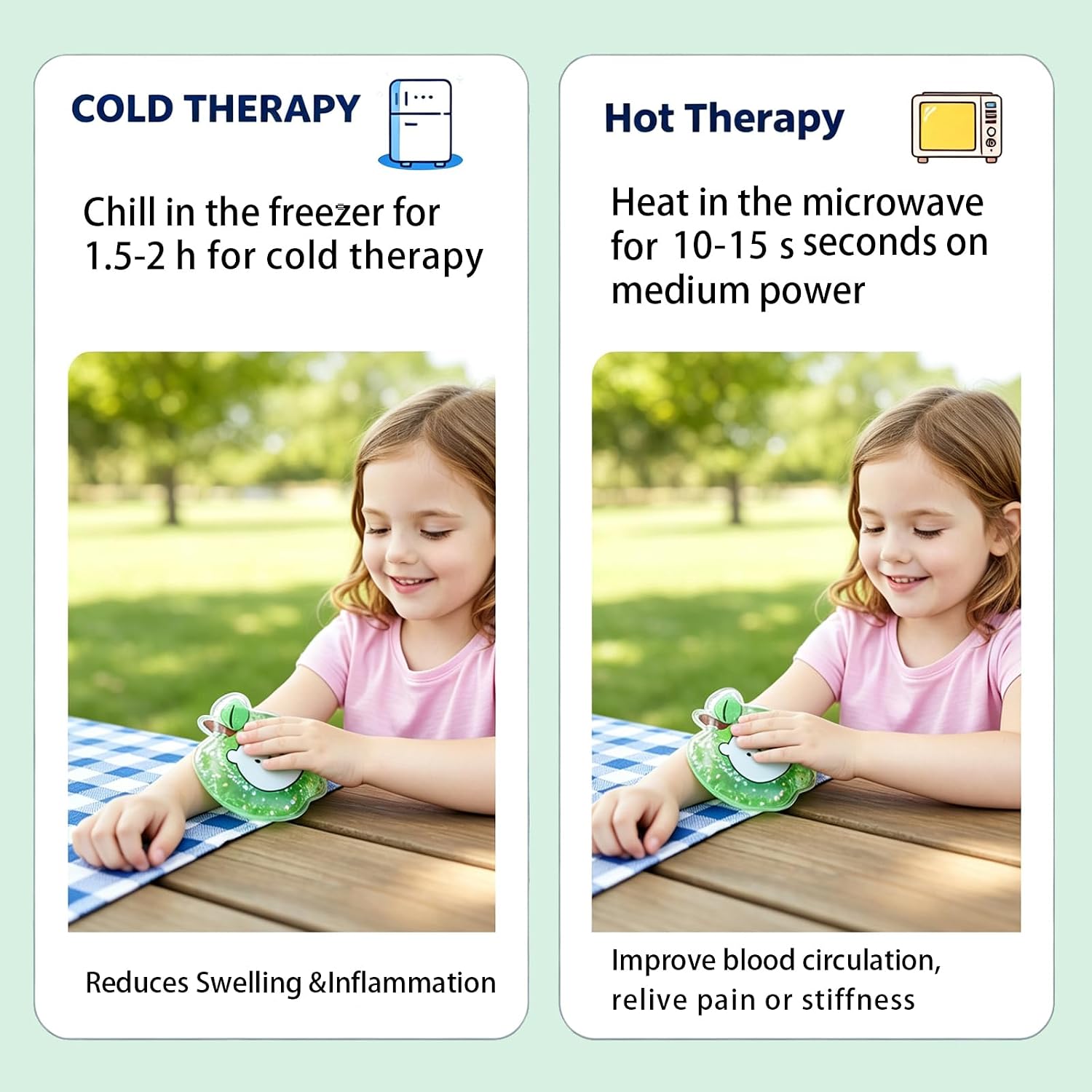 Thumbnail 4 de Boo Boo Kids’ Gel Ice Packs, 4 Pack