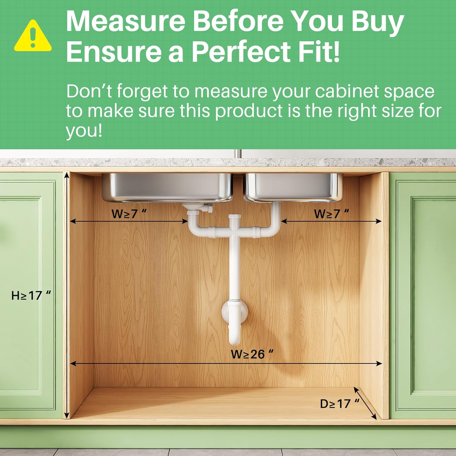 Thumbnail 1 de Kitstorack Under Sink Organizer 2-Pack