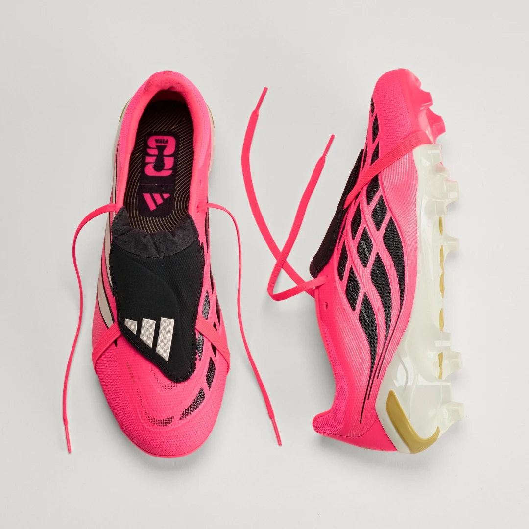 Detalle 2 de Bota de fútbol Predator League con lengüeta plegable para césped natural seco – adidas